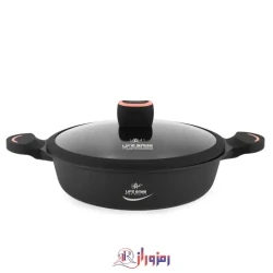 ماهیتابه دو دسته لایف اسمایل LIFEP13NSHR28